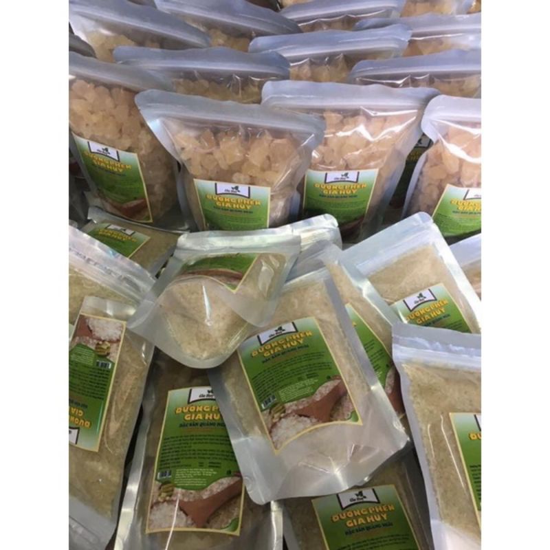 500g Đường phèn vàng hạt Nhỏ nguyên chất không tẩy trắng Quảng Ngãi