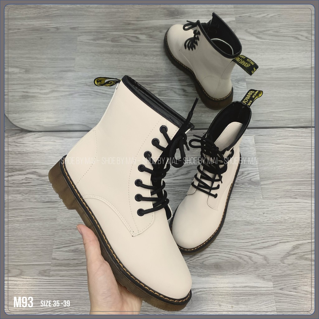 Giày boot cao cổ nữ M93 SHOEBYMAI