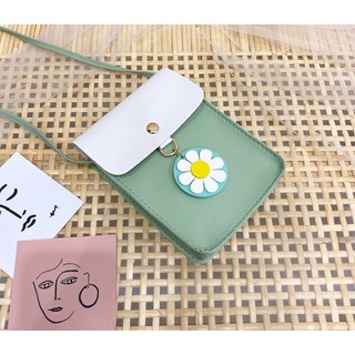 Túi Hoa Cúc Xanh Phối Trắng