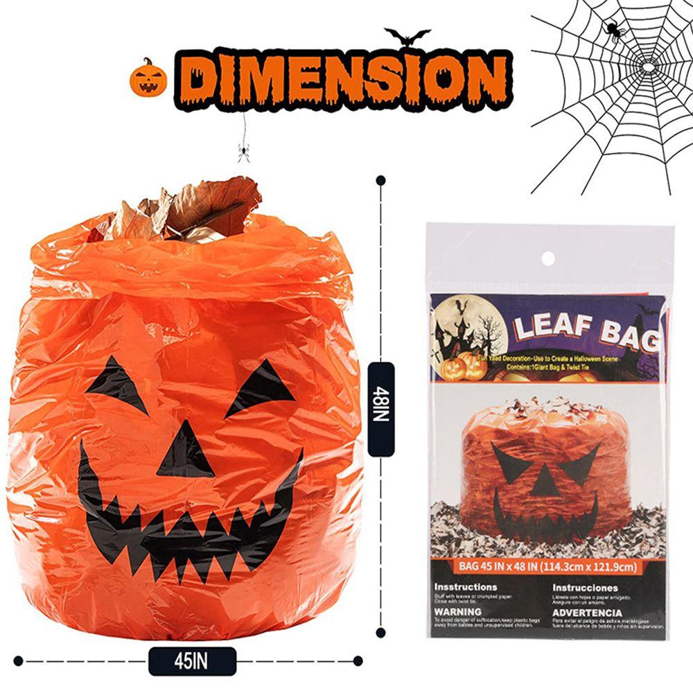 PISTA Túi Đựng Lá Cây Trang Trí Halloween