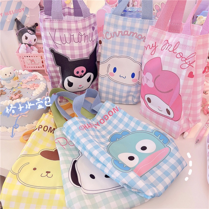 Túi Đựng Dù Cầm Tay Họa Tiết Hoạt Hình Kuromi My Melody Kitty Cinnamoroll Dễ Thương Mang Đi Tiện Dụng Cho Bé