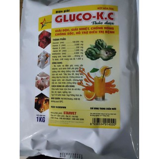 ĐIỆN GIẢI GLUCO-KC TD chống nóng