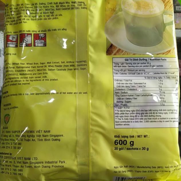 Ngũ Cốc Dinh Dưỡng Super Bịch 18Gói x25g