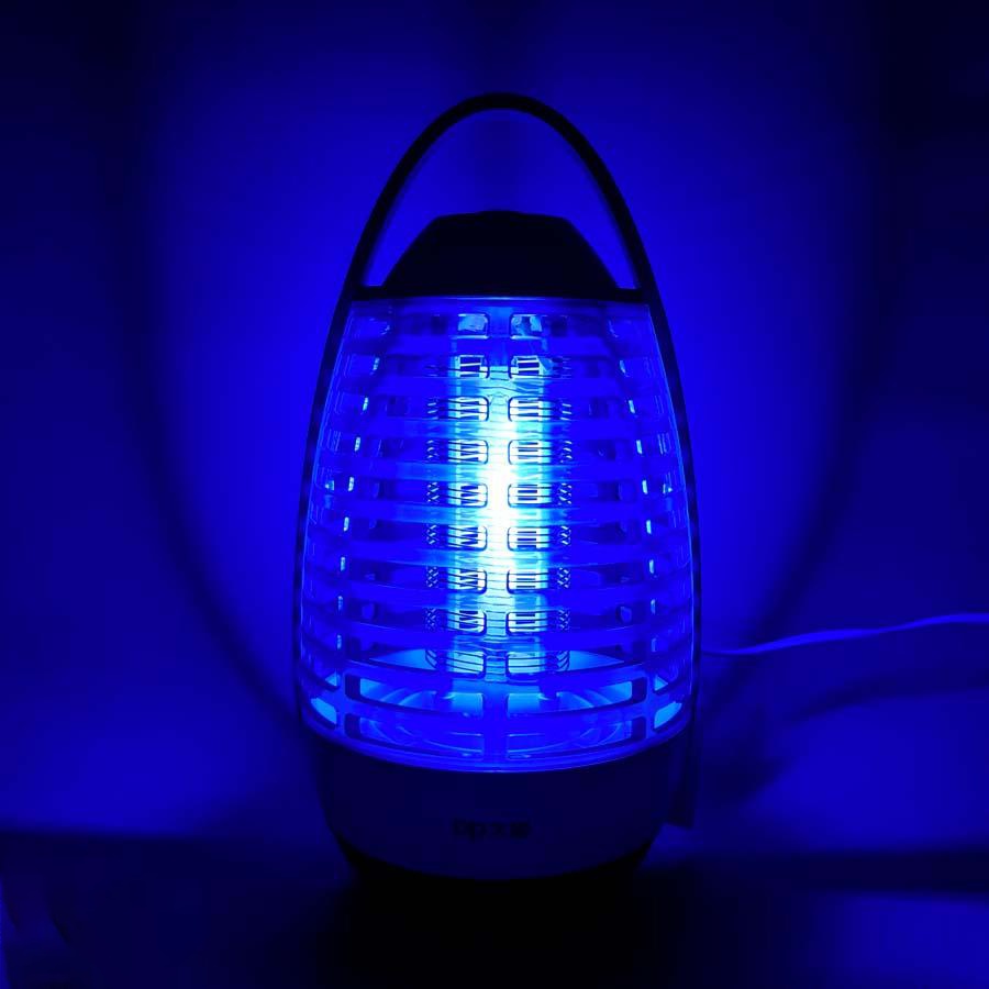 [Bh 1 đổi 1 ] Đèn bắt diệt muỗi và côn trùng DP-828 cổng sạc usb Mos Shop