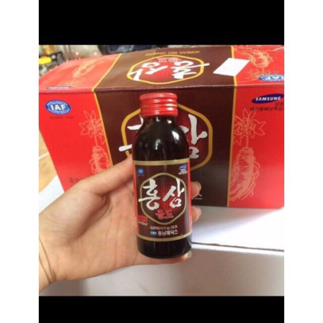 SÂM NƯỚC HÀN QUỐC (hộp 10 chai x100ml) | BigBuy360 - bigbuy360.vn