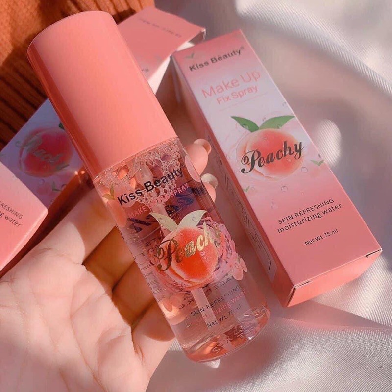 Xịt Khoá Nền Cấp Ẩm Chống Mốc KISS BEAUTY Peachy | BigBuy360 - bigbuy360.vn