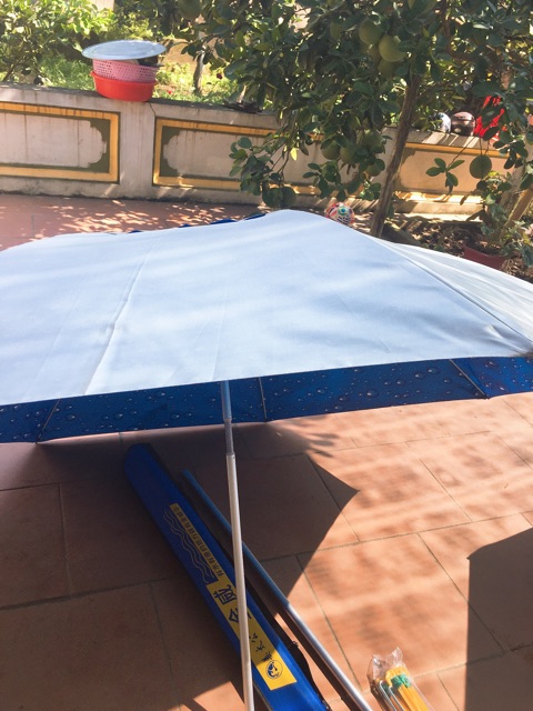 Ô dù che nắng dùng cho đi câu, dã ngoại, có lò xo xoay 360 độ bằng thép không han gỉ - ĐỒ CÂU PHÍA BẮC - S22