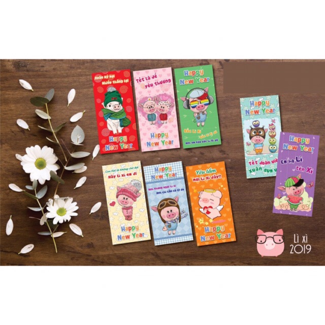 Combo lì xì tết kute