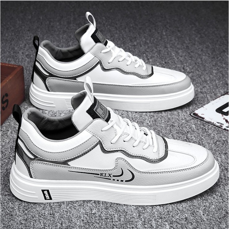 Giày Sneaker Nam Nữ Trắng Đen Thời Trang Học Sinh Sinh Viên Đi Học Cổ Thấp Cao Cấp 2021 Quang Anh - 394