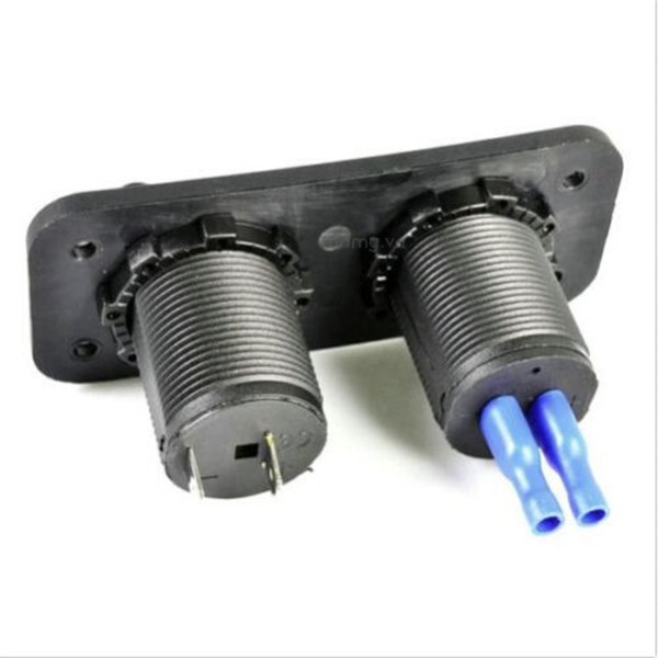 Tẩu Sạc Hai Cổng USB 12V Tích Hợp Bật Lửa Thuốc Lá