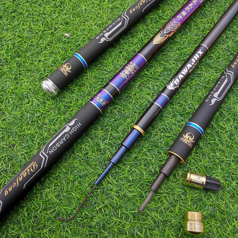 Cần câu tay,câu đơn câu đài Hắc Thiên Long DAWAJHX 6H