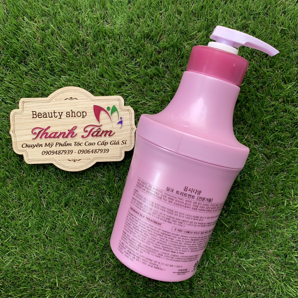 🇰🇷Obsidian-KOREA🇰🇷Hấp dầu lạnh siêu mượt Obsidian Silk Treatment 1000ml | BigBuy360 - bigbuy360.vn