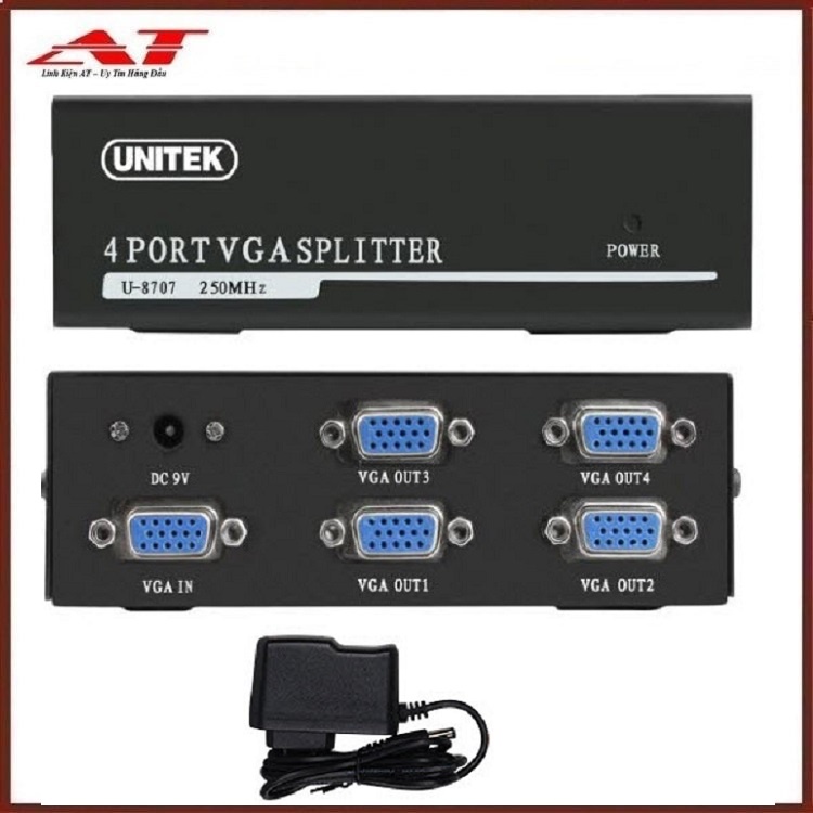 Hub Chia 1 CPU ra 4 VGA (200MHz)