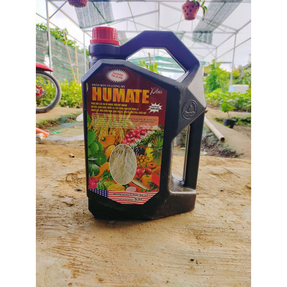 Phân bón Humic Humate vi lượng hữu cơ phục hồi cây ra rễ mạnh PB10