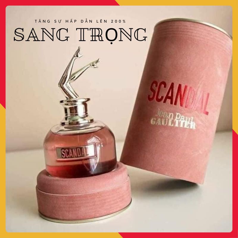 NƯỚC HOA NỮ SCANDAL JEAN PAUL CHÍNH HÃNG 80ml EDP Hương Thơm Gợi Cảm - Xịt Là Mê