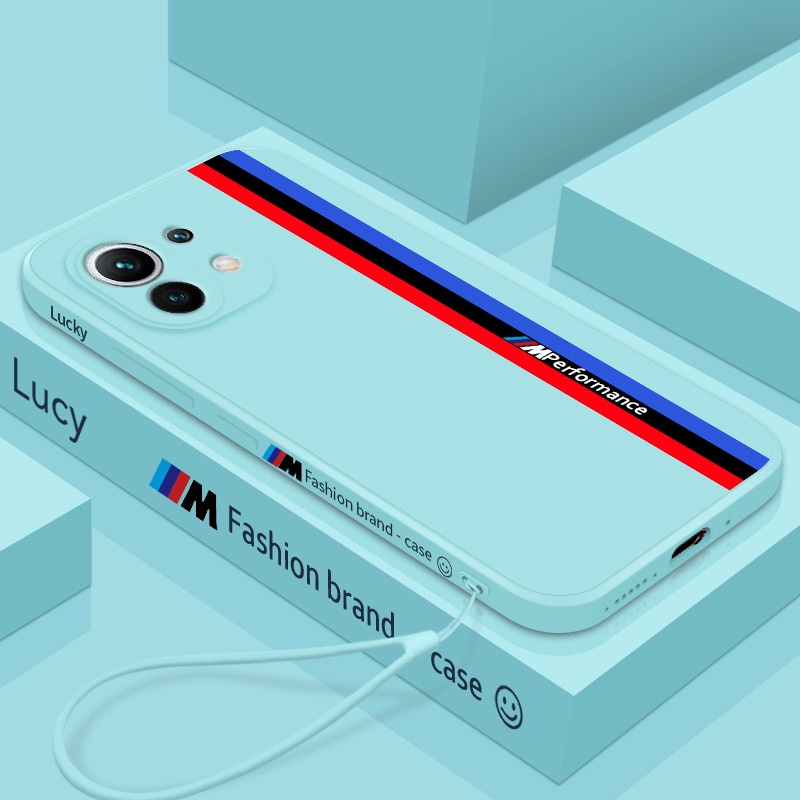 Ốp điện thoại mềm có dây đeo cho Xiaomi 11T/11T Pro Mi 11 Lite 5G NE/Redmi Note 10S/10 Pro POCO M4 Pro 5G