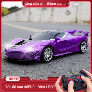 Ô tô điều khiển từ xa sạc điện trôi xe đua tốc độ cao đồ chơi trẻ em 3-8 tuổi