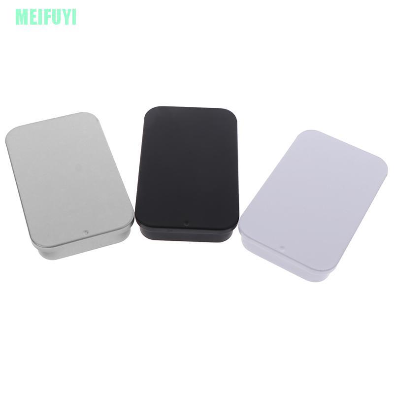(Hàng Mới Về) Son Dưỡng Môi Chất Liệu Kim Loại Nắp Trượt 8x5 X 1.5cm