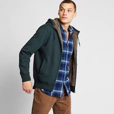 Áo khoác nỉ lót lông cừu UNIQLO dành cho nam
