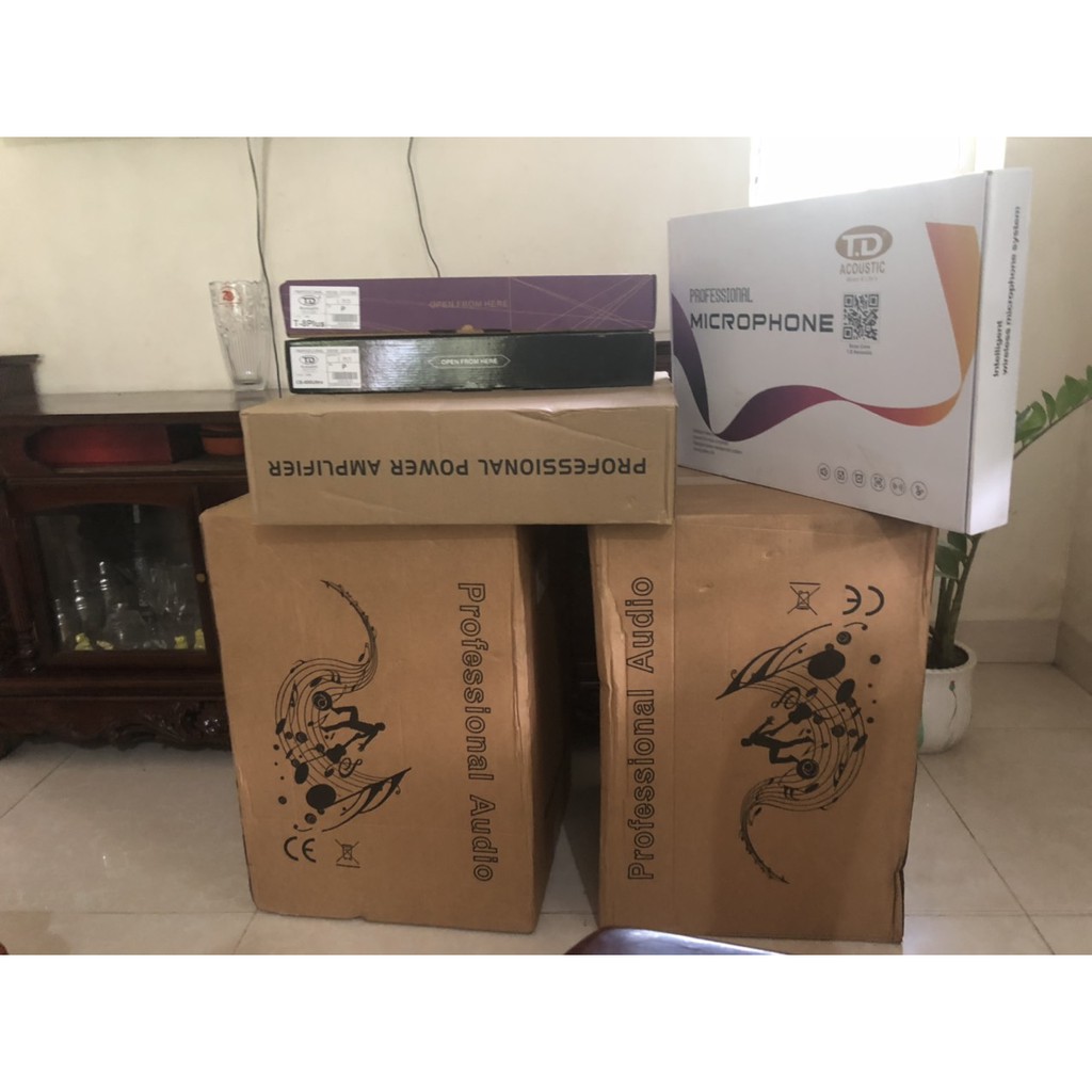 Combo Dàn KARAOKE Cao Cấp TDAcoustic Dành Cho Gia Đình-Sản Phẩm Chính Hãng 100%