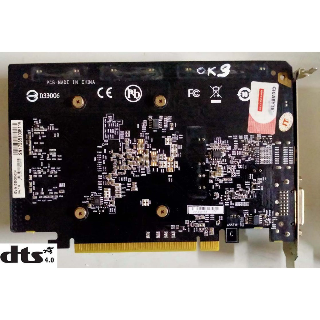 Card Màn Hình (VGA Card) Gigabyte GV-N1030OC-2GI | WebRaoVat - webraovat.net.vn