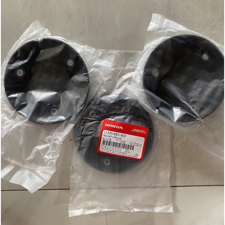 Nắp chắn nhiệt phải - xe Wave anlpha màu đen. Mã SP 11370KEV900