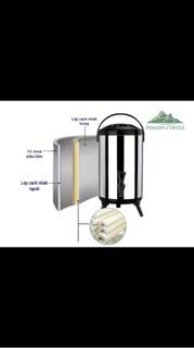 Bình ủ trà sữa 8L