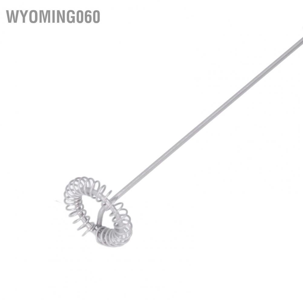 [Hàng Sẵn] Sữa Frother Vật liệu thép không gỉ cầm tay Thiết kế Pin chạy bằng dụng cụ điện màu đen cho quán cà phê 【Wyoming060】