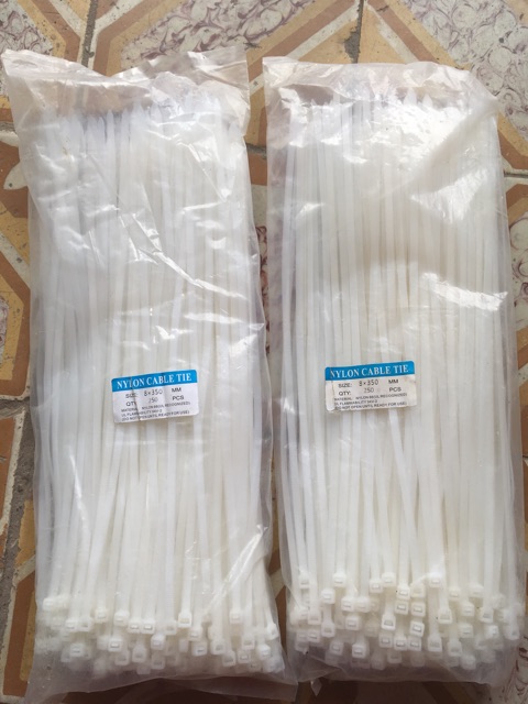 Túi 250 sợi dây rút nhựa  5*350mm