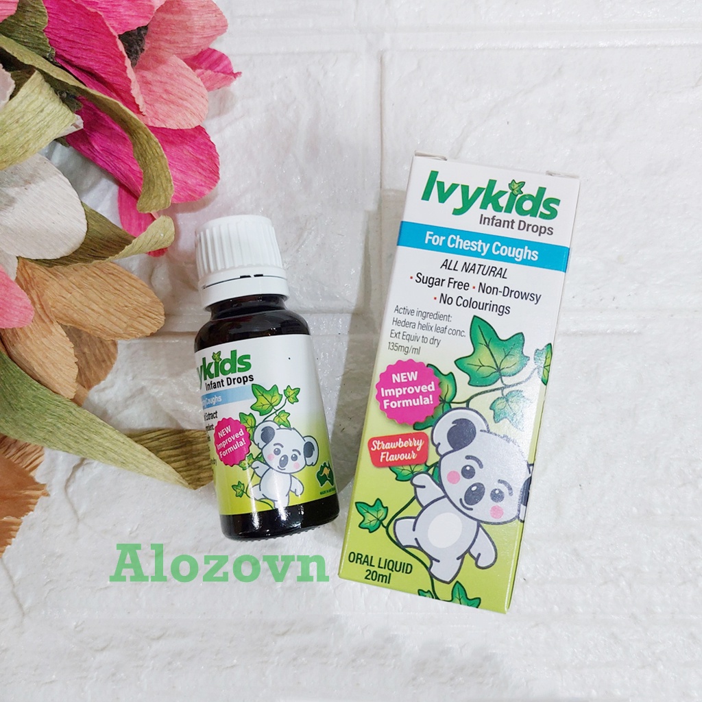 Siro giảm ho Ivy Kids Úc cho trẻ