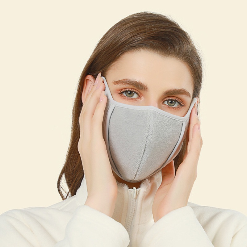 Khẩu Trang Chống Nắng Chống Bụi Tự Nhiên Giữ Ấm Mùa Đông Có Thể Tá