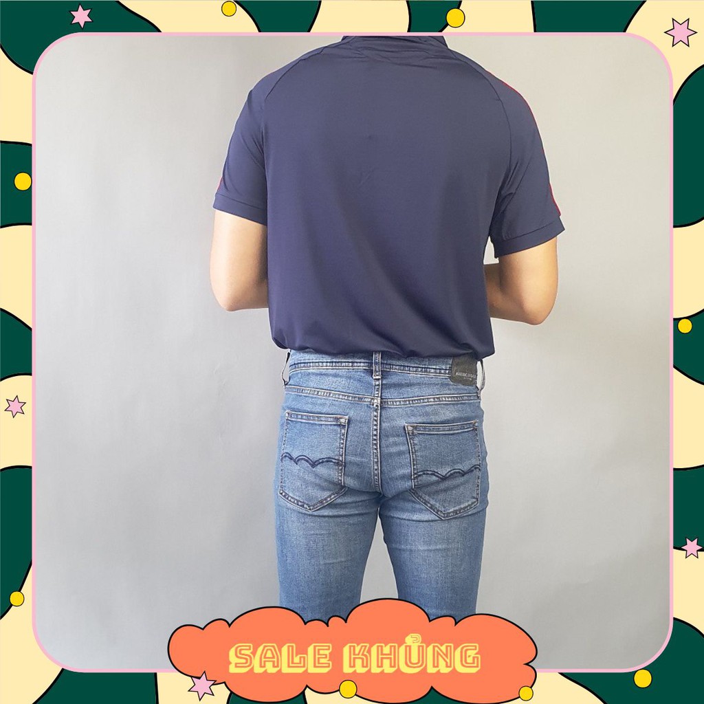 Áo Thun Nam Tay Ngắn | Áo Phông Nam Tay Lỡ Cổ Đứng Thời Trang Cao Cấp A02-19 ChanThanhShop