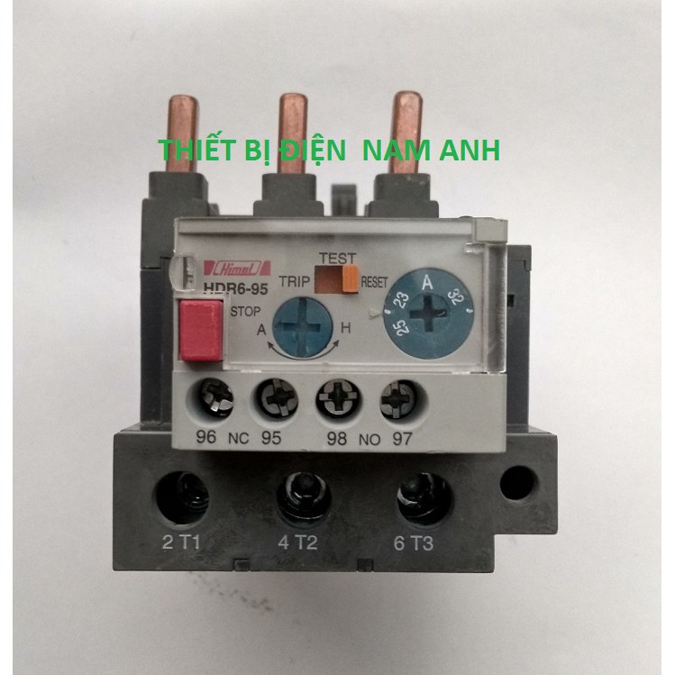 Rơ le nhiệt  Himel HDR6186P3/7/9/12/15/18 - Thiết bị điện CN và dân dụng