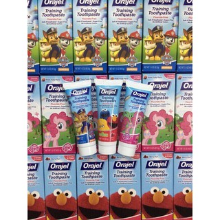 KEM ĐÁNH RĂNG NUỐT ĐƯỢC ORAJEL (3M-4Y)
