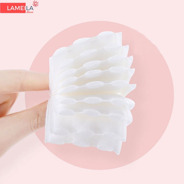 [CHÍNH HÃNG] Bông Tẩy Trang LAMEILA 222 Miếng Sợi Cotton Thiên Nhiên | BigBuy360 - bigbuy360.vn