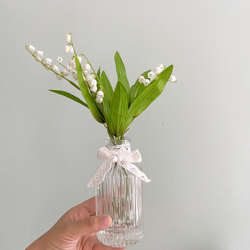 Lọ hoa decor siêu xinh - bình hoa giả để bàn vintage phong cách hàn quốc