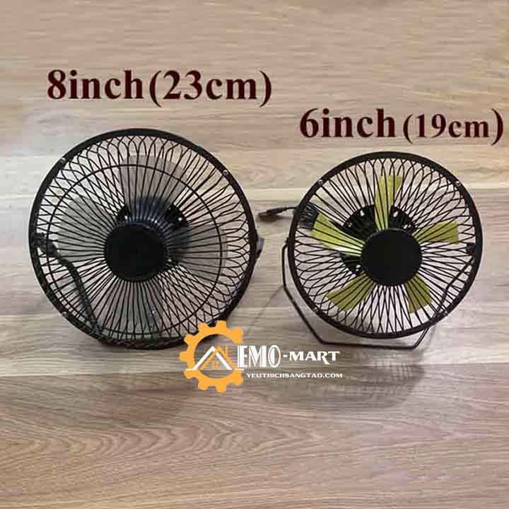 Quạt để bàn mini cắm cổng USB 5V