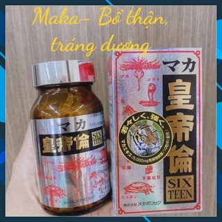 Viên uống Bổ Thận Tráng Dương Maka Sixteen 200 Viên Nhật Bản