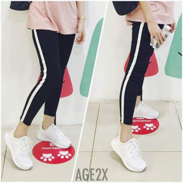 QUẦN LEGGING 1 SỌC #AGE2X | WebRaoVat - webraovat.net.vn