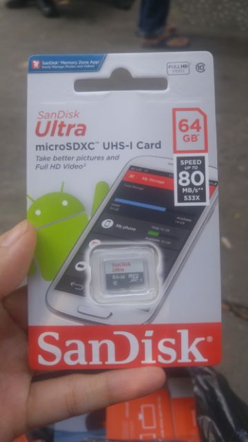 THẺ NHỚ MICRO SD SANDISK 16GB 32GB 64GB - HÀNG CHÍNH HÃNG - BẢO HÀNH 5 NĂM