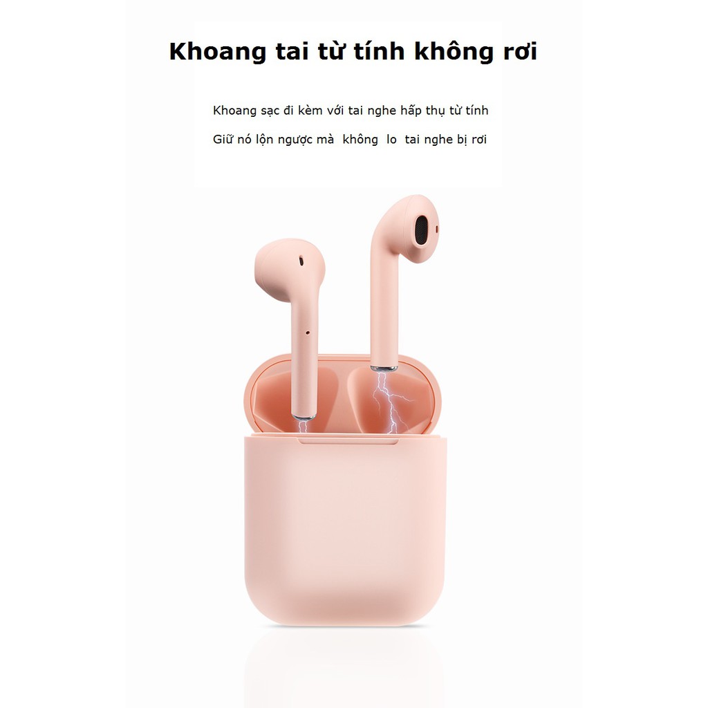 Tai Nghe Bluetooth 5.0 inPods i11 i12 Cảm Biến Chạm kèm hộp sạc mẫu mới nhất | BigBuy360 - bigbuy360.vn