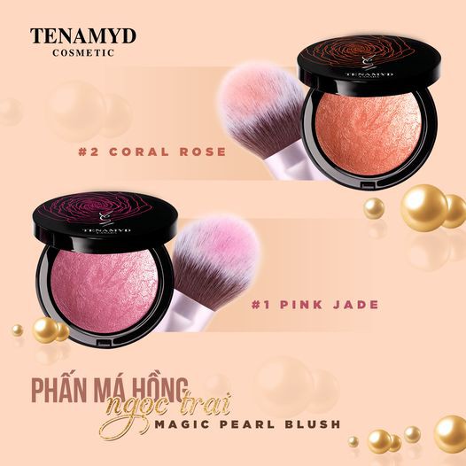 Phấn má hồng ngọc trai TENAMYD - MAGIC PEARL BLUSH