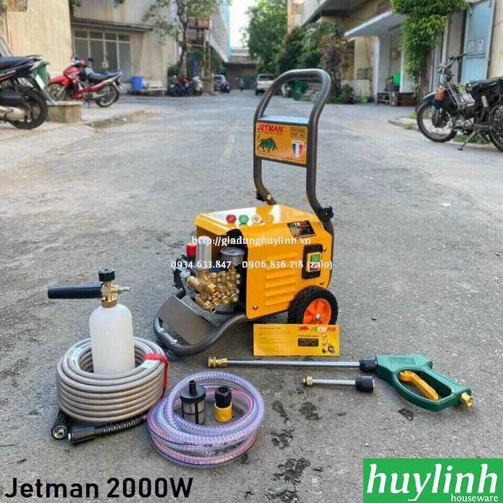 MÁY RỬA XE CAO ÁP JETMAN JM2000S
