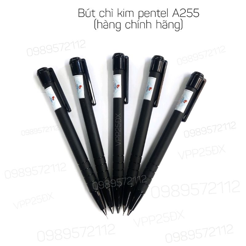 Bút chì kim Pentel A255 nét 0.5mm (hàng chính hãng)