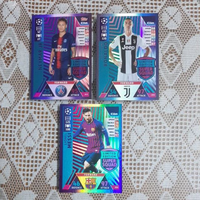 Thẻ Match Attax Champion League 18/19 Limited Edition
