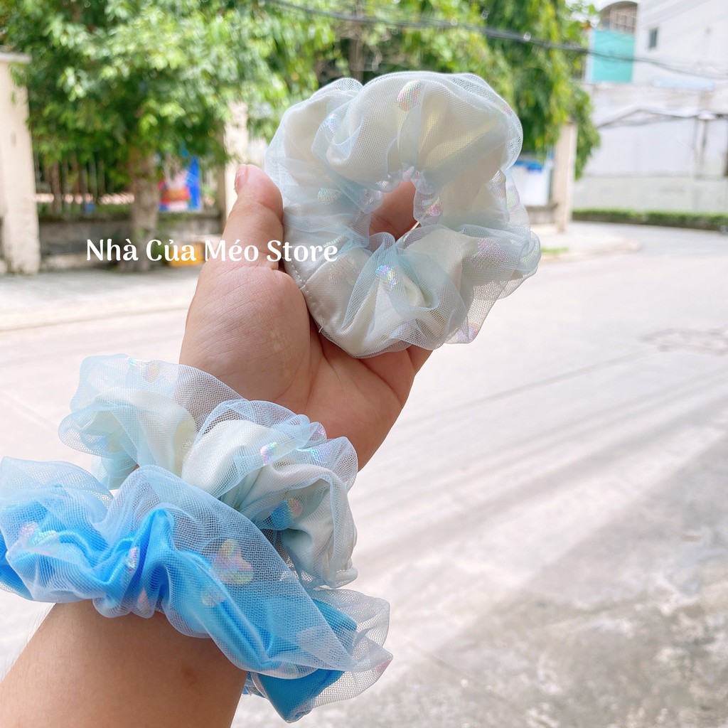 [QUÀ TẶNG] Dây Buộc Tóc SCRUNCHIES Đa Dạng Nhiều Lựa Chọn Chất Liệu Mềm Mịn Mẫu Ngẫu Nhiên [Nhà Của Méo Store]