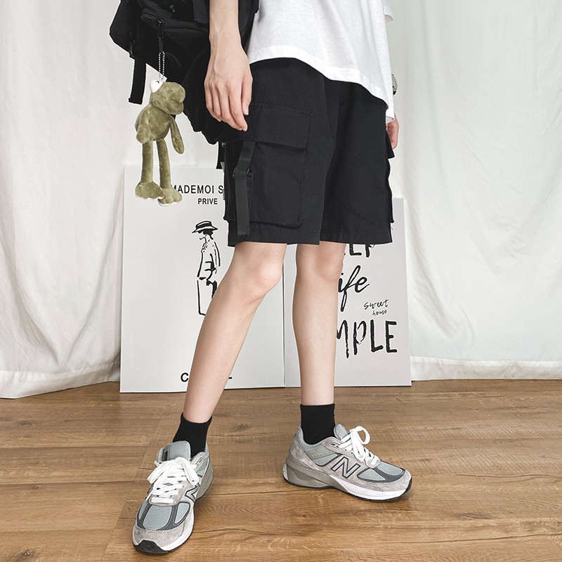 Quần Short Ống Thẳng Phong Cách Hip Hop Thời Trang Mùa Hè Cho Nữ 2021 | BigBuy360 - bigbuy360.vn