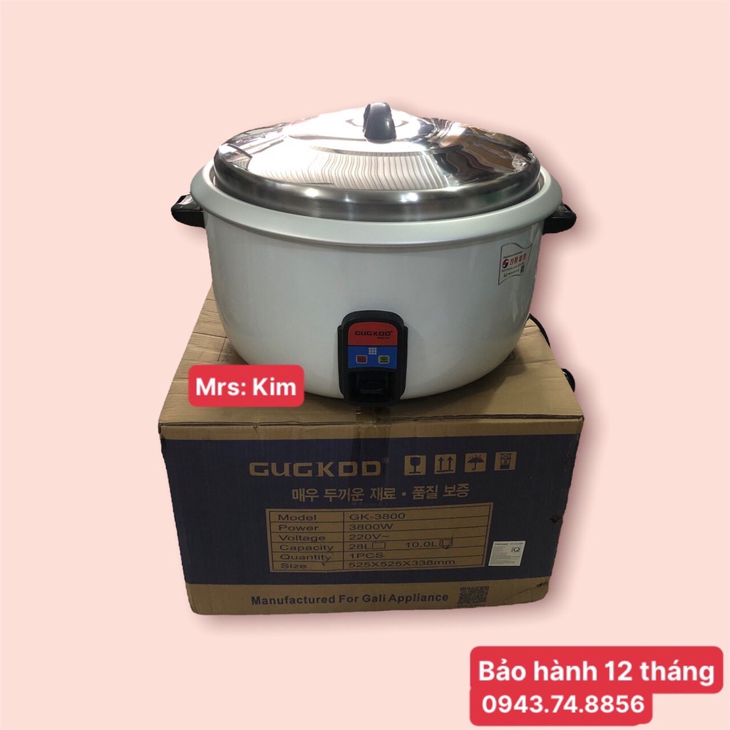 Nồi cơm điện công nghiệp 23lít 3000Wcuckoo lớn bền dầy