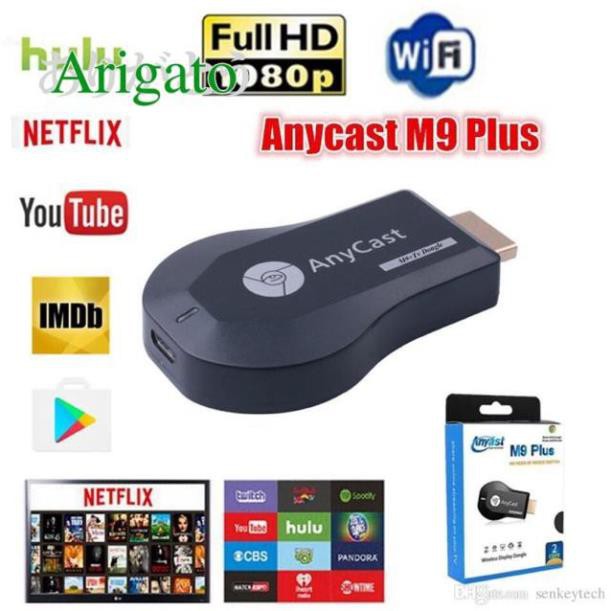 Hdmi không dây ANYCAST M9 Plus ARIGATO Đảm Bảo Chất Lượng.HM2