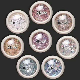 Set nhũ siêu sáng vẩy cá 9D